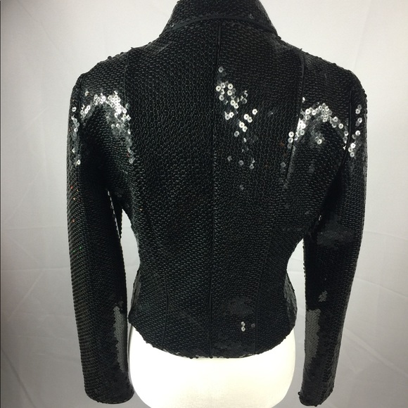 Vintage Giorgio Armani Sequin Jacket Blazer - Picture 4 of 6
